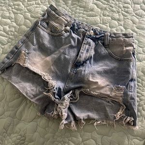 Jean shorts from forever 21
